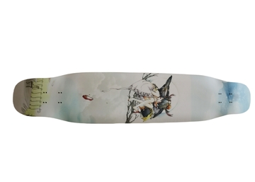 Seven Layers Maple Dancing Longboard Deck Eco Friendly High Durability