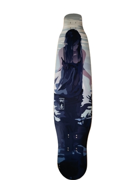 OEM Durable Drop Down Drop Through Longboard Deck Customized Graphic