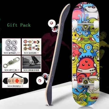 High End Custom Complete Skateboards For Extreme Sports Outdoors Wear Resistance