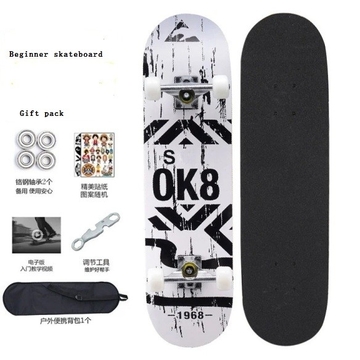 Custom Printing 80cm Length Pre Built Skateboards Complete Street Skateboard