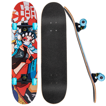 Trendy Custom Complete Skateboards 8.5*32inch Environmental Friendly