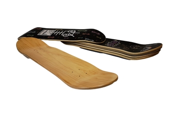 Custom Graphic Professional Blank Canadian Maple Wood Skateboards Stable